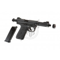 Action Army AAP01 / Ruger MKIV (Black), The Ruger series of pistols are some of the most iconic looking guns in the world, renowned for their performance